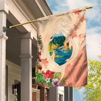 Hawaii Kauai Na Pali Coast Landscape Garden Flag LT05 House Flag Peach - Polynesian Pride