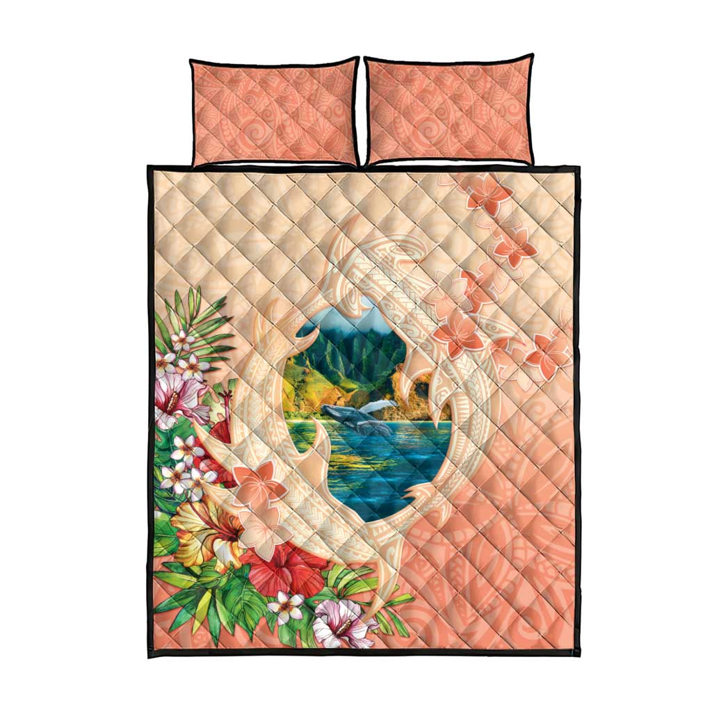 Hawaii Kauai Na Pali Coast Landscape Quilt Bed Set LT05 - Polynesian Pride