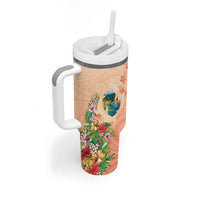 Hawaii Kauai Na Pali Coast Landscape Tumbler With Handle LT05 - Polynesian Pride