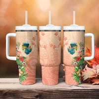 Hawaii Kauai Na Pali Coast Landscape Tumbler With Handle LT05 - Polynesian Pride