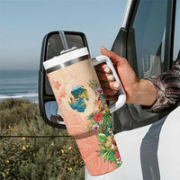 Hawaii Kauai Na Pali Coast Landscape Tumbler With Handle LT05 - Polynesian Pride