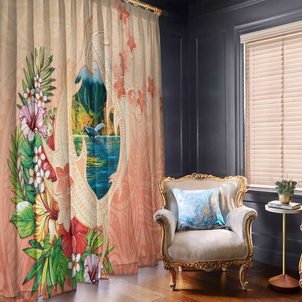 Hawaii Kauai Na Pali Coast Landscape Window Curtain LT05 - Polynesian Pride