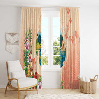 Hawaii Kauai Na Pali Coast Landscape Window Curtain LT05 - Polynesian Pride