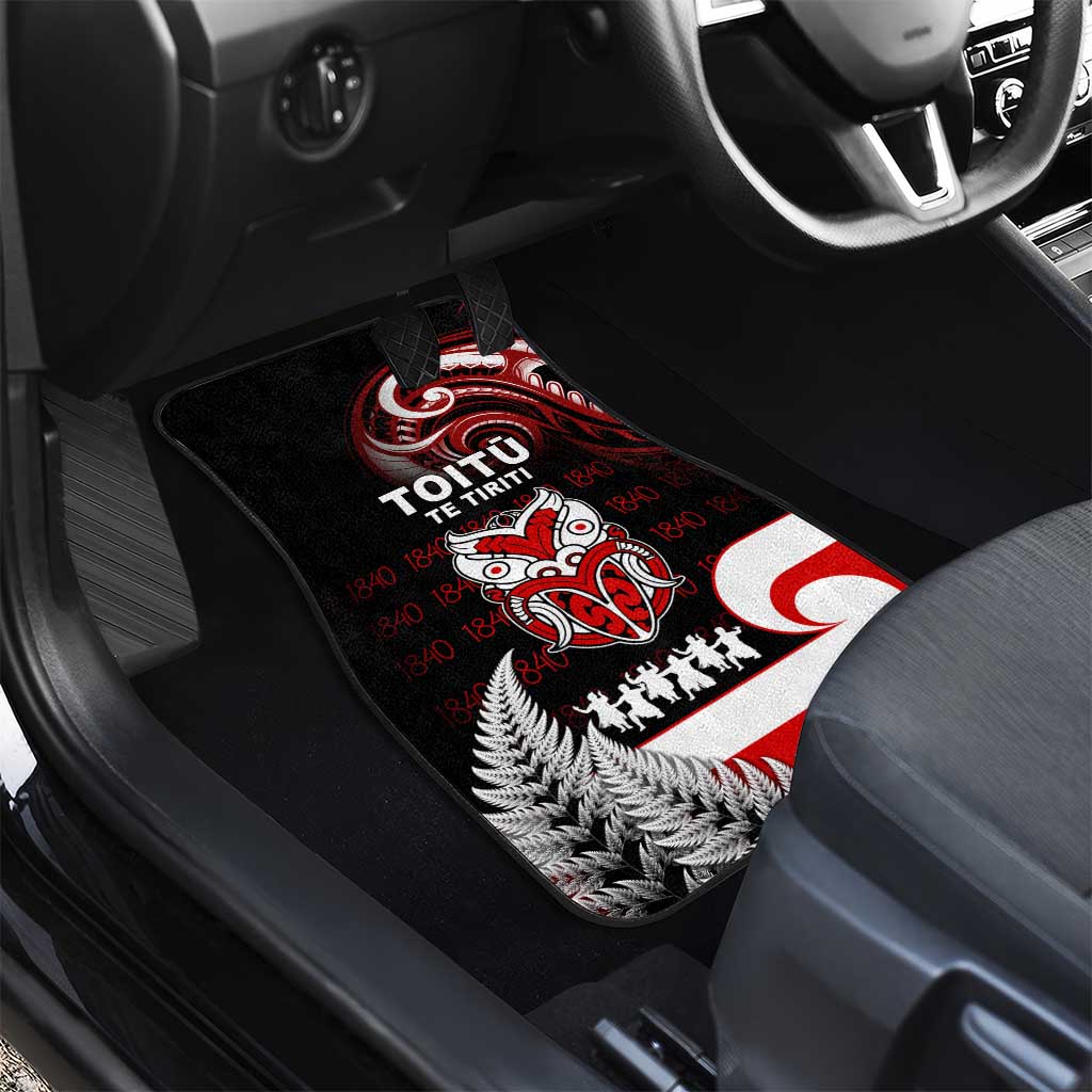 Aotearoa Toitu He Whakaputanga Car Mats Toitu Te Tiriti O Waitangi LT05 - Polynesian Pride