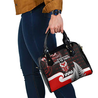 Aotearoa Toitu He Whakaputanga Shoulder Handbag Toitu Te Tiriti O Waitangi LT05 - Polynesian Pride