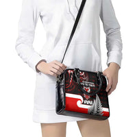 Aotearoa Toitu He Whakaputanga Shoulder Handbag Toitu Te Tiriti O Waitangi LT05 - Polynesian Pride