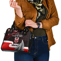 Aotearoa Toitu He Whakaputanga Shoulder Handbag Toitu Te Tiriti O Waitangi LT05 - Polynesian Pride