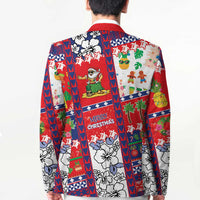 Wallis And Futuna Christmas Blazer Festive Beach Vibes LT05 - Polynesian Pride