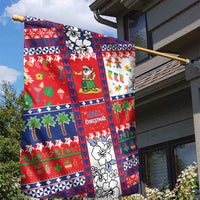 Wallis And Futuna Christmas Garden Flag Festive Beach Vibes LT05 - Polynesian Pride