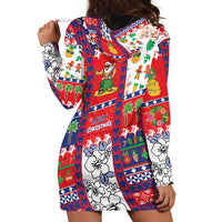 Wallis And Futuna Christmas Hoodie Dress Festive Beach Vibes LT05 - Polynesian Pride