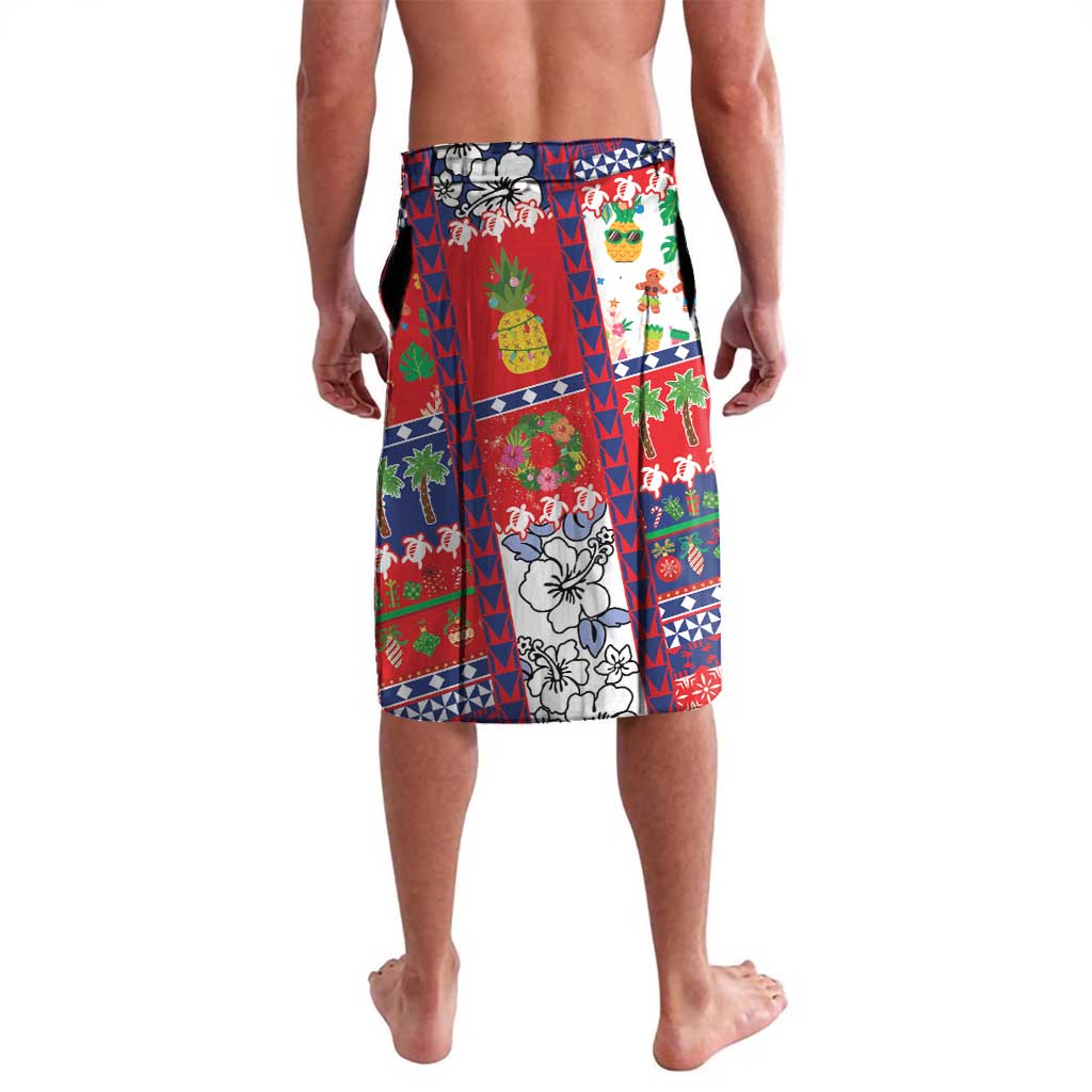 Wallis And Futuna Christmas Lavalava Festive Beach Vibes LT05 - Polynesian Pride