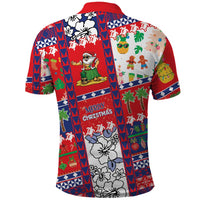 Wallis And Futuna Christmas Polo Shirt Festive Beach Vibes LT05 - Polynesian Pride