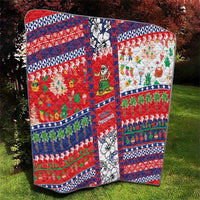 Wallis And Futuna Christmas Quilt Festive Beach Vibes LT05 - Polynesian Pride