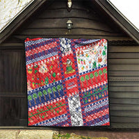 Wallis And Futuna Christmas Quilt Festive Beach Vibes LT05 - Polynesian Pride