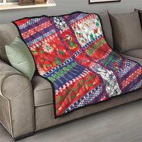 Wallis And Futuna Christmas Quilt Festive Beach Vibes LT05 - Polynesian Pride