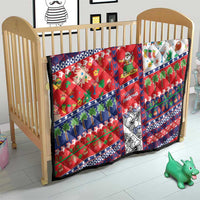 Wallis And Futuna Christmas Quilt Festive Beach Vibes LT05 - Polynesian Pride