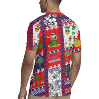 Wallis And Futuna Christmas Rugby Jersey Festive Beach Vibes LT05 - Polynesian Pride
