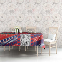 Wallis And Futuna Christmas Tablecloth Festive Beach Vibes LT05 - Polynesian Pride