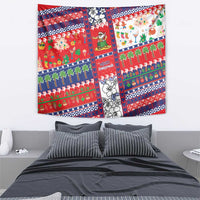 Wallis And Futuna Christmas Tapestry Festive Beach Vibes LT05 - Polynesian Pride