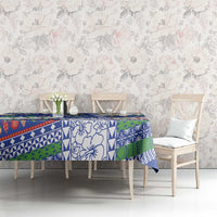 Northern Mariana Islands Christmas Tablecloth Festive Beach Vibes LT05 - Polynesian Pride