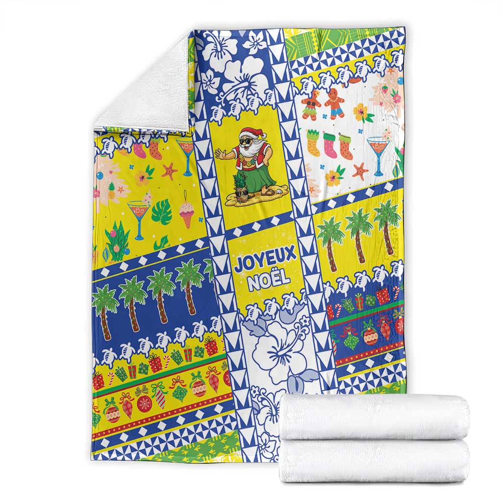 New Caledonia Christmas Blanket Festive Beach Vibes LT05 - Polynesian Pride