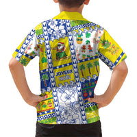 New Caledonia Christmas Kid Hawaiian Shirt Festive Beach Vibes LT05 - Polynesian Pride