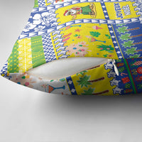 New Caledonia Christmas Pillow Cover Festive Beach Vibes LT05 - Polynesian Pride