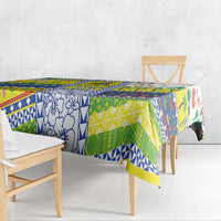New Caledonia Christmas Tablecloth Festive Beach Vibes LT05 - Polynesian Pride
