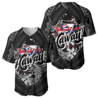 Hawaii November 28th Baseball Jersey Kanaka Maoli Tribal Pattern LT05 - Polynesian Pride