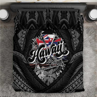 Hawaii November 28th Bedding Set Kanaka Maoli Tribal Pattern LT05 Black - Polynesian Pride