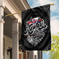 Hawaii November 28th Garden Flag Kanaka Maoli Tribal Pattern LT05 House Flag Black - Polynesian Pride