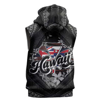 Hawaii November 28th Sleeveless Hoodie Kanaka Maoli Tribal Pattern LT05 - Polynesian Pride