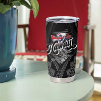 Hawaii November 28th Tumbler Cup Kanaka Maoli Tribal Pattern LT05 - Polynesian Pride
