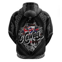 Hawaii November 28th Zip Hoodie Kanaka Maoli Tribal Pattern LT05 - Polynesian Pride
