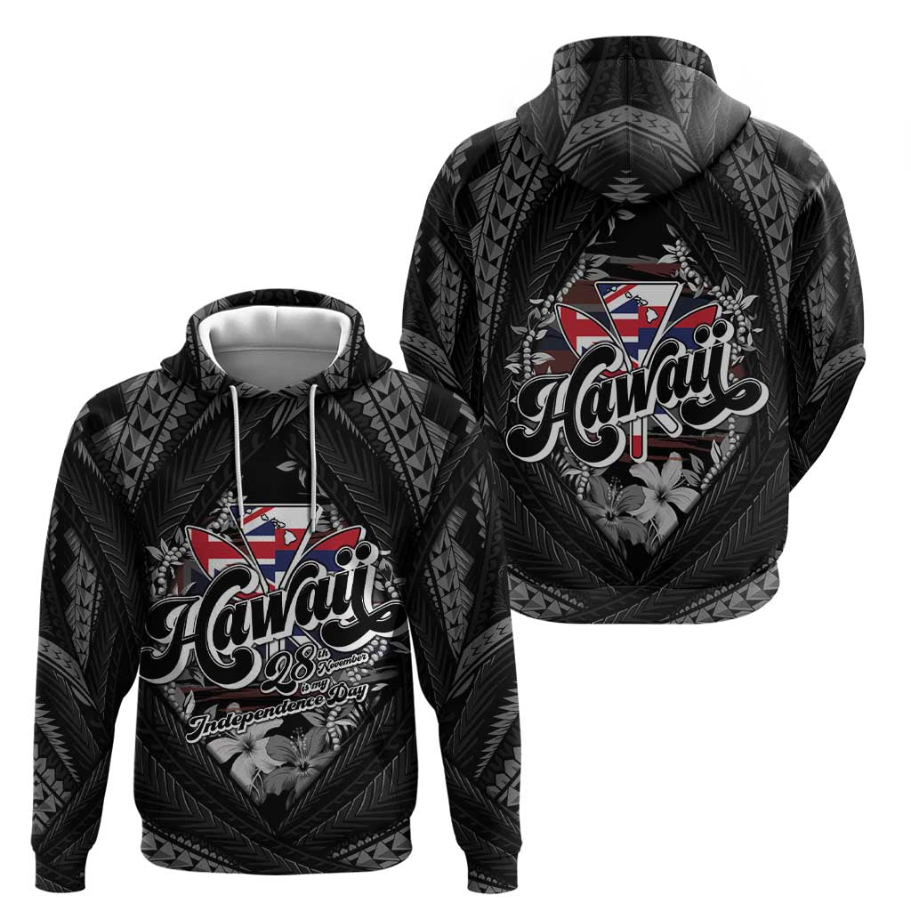Hawaii November 28th Zip Hoodie Kanaka Maoli Tribal Pattern LT05 - Polynesian Pride