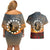 Cook Islands ANZAC Day Couples Matching Off Shoulder Short Dress and Hawaiian Shirt Lest We Forget LT05 - Polynesian Pride