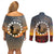 Cook Islands ANZAC Day Couples Matching Off Shoulder Short Dress and Long Sleeve Button Shirt Lest We Forget LT05 - Polynesian Pride