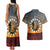 Cook Islands ANZAC Day Couples Matching Tank Maxi Dress and Hawaiian Shirt Lest We Forget LT05 - Polynesian Pride