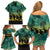 Norfolk Island ANZAC Day Family Matching Off Shoulder Short Dress and Hawaiian Shirt Lest We Forget LT05 - Polynesian Pride