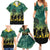 Norfolk Island ANZAC Day Family Matching Summer Maxi Dress and Hawaiian Shirt Lest We Forget LT05 - Polynesian Pride