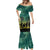 Norfolk Island ANZAC Day Mermaid Dress Lest We Forget LT05 - Polynesian Pride