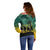 Norfolk Island ANZAC Day Off Shoulder Sweater Lest We Forget LT05 - Polynesian Pride