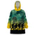 Norfolk Island ANZAC Day Wearable Blanket Hoodie Lest We Forget LT05 One Size Dark Cyan - Polynesian Pride