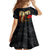 Tokelau ANZAC Day Kid Short Sleeve Dress Lest We Forget LT05 - Polynesian Pride