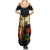 Tokelau ANZAC Day Summer Maxi Dress Lest We Forget LT05 - Polynesian Pride