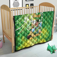 Hawaii Saint Patrick's Day Quilt Funny Surfing Leprechaun LT05 - Polynesian Pride