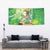 Hawaii Saint Patrick's Day Tapestry Funny Surfing Leprechaun