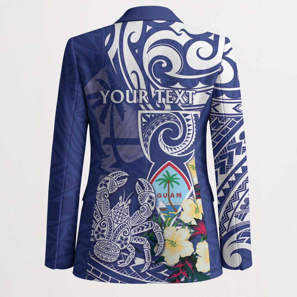 Personalised Hafa Adai Guam Blazer Latte Stone With Coconut Crab LT05 - Polynesian Pride