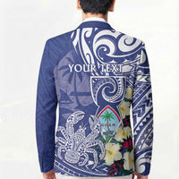Personalised Hafa Adai Guam Blazer Latte Stone With Coconut Crab LT05 - Polynesian Pride