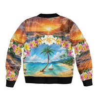 Guam Bomber Jacket Eternal Summer Sunset Beach LT05 - Polynesian Pride